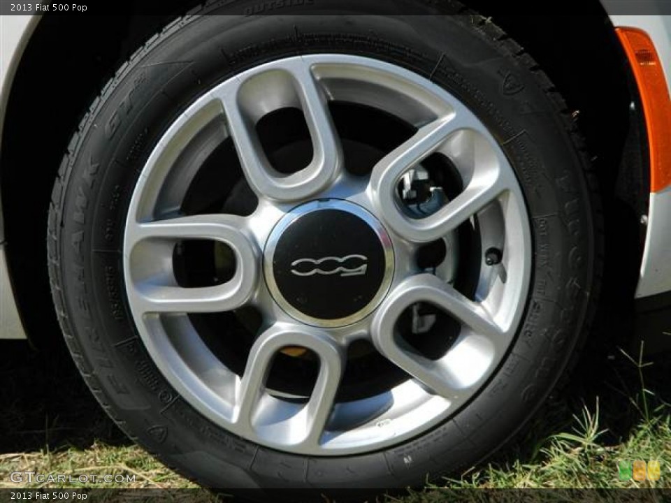 2013 Fiat 500 Pop Wheel and Tire Photo #73011565