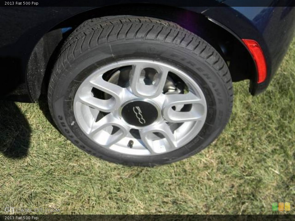 2013 Fiat 500 Pop Wheel and Tire Photo #73012021