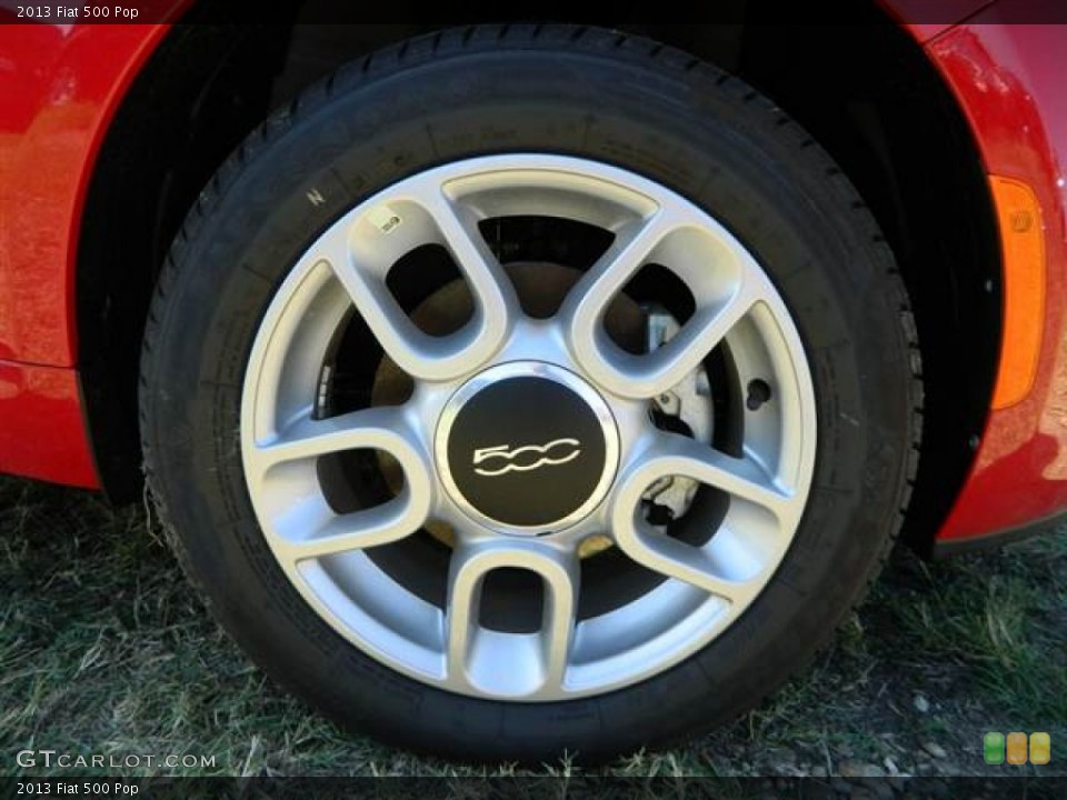 2013 Fiat 500 Pop Wheel and Tire Photo #73012786