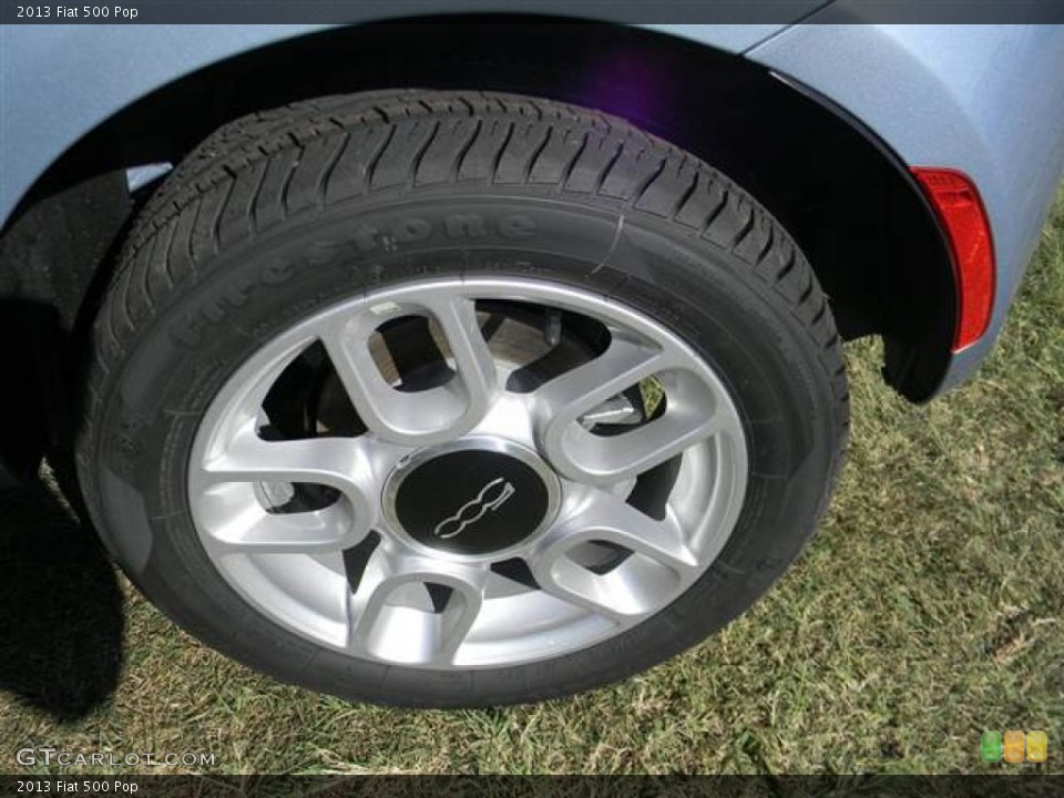 2013 Fiat 500 Pop Wheel and Tire Photo #73013460