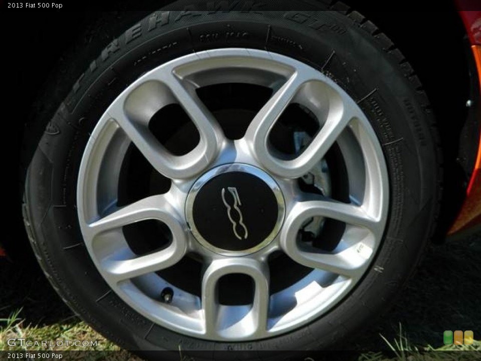 2013 Fiat 500 Pop Wheel and Tire Photo #73013617