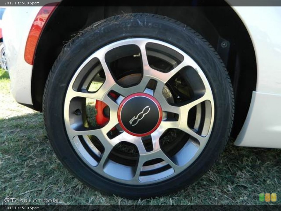 2013 Fiat 500 Sport Wheel and Tire Photo #73013821