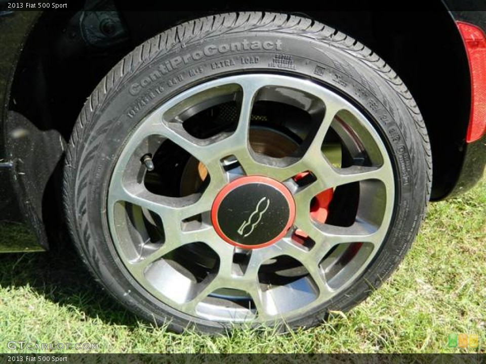 2013 Fiat 500 Sport Wheel and Tire Photo #73015024