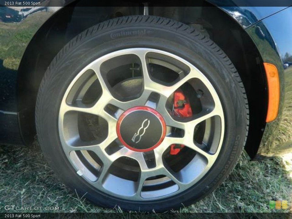 2013 Fiat 500 Sport Wheel and Tire Photo #73015432