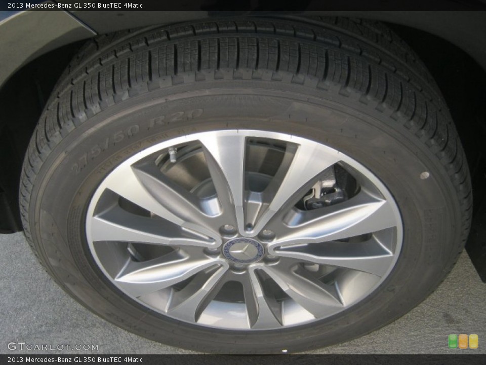 2013 Mercedes-Benz GL 350 BlueTEC 4Matic Wheel and Tire Photo #73018096