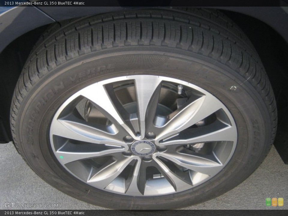 2013 Mercedes-Benz GL 350 BlueTEC 4Matic Wheel and Tire Photo #73018350