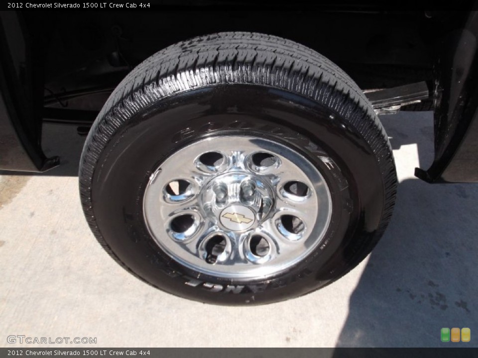 2012 Chevrolet Silverado 1500 LT Crew Cab 4x4 Wheel and Tire Photo #73018372