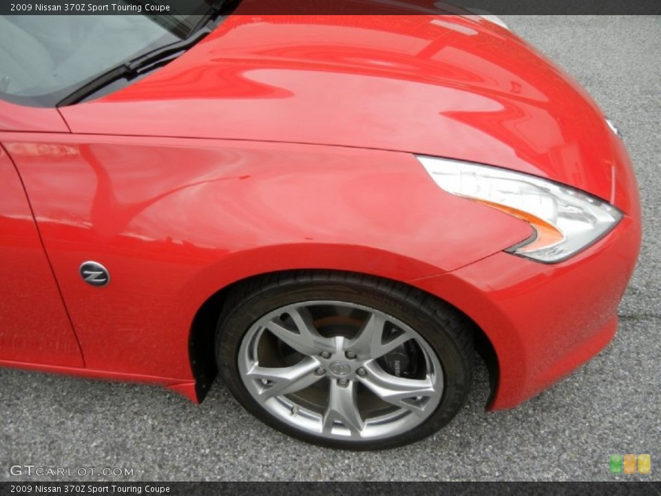 2009 Nissan 370Z Sport Touring Coupe Wheel and Tire Photo #73018404