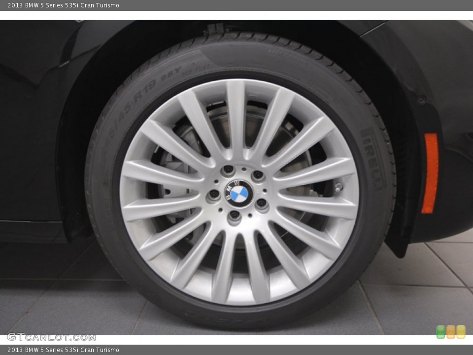 2013 BMW 5 Series 535i Gran Turismo Wheel and Tire Photo #73020391