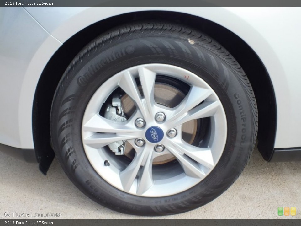 2013 Ford Focus SE Sedan Wheel and Tire Photo #73021491