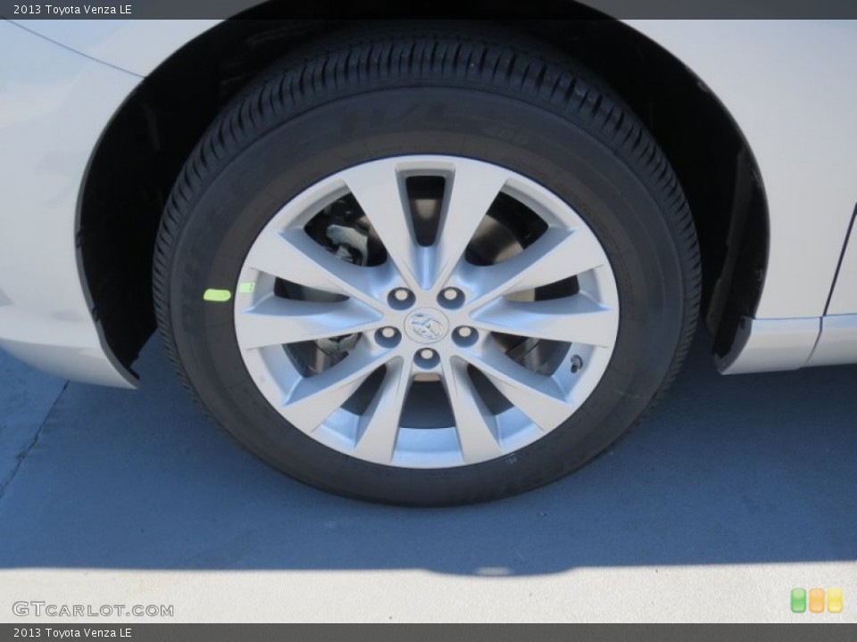 2013 Toyota Venza LE Wheel and Tire Photo #73026601