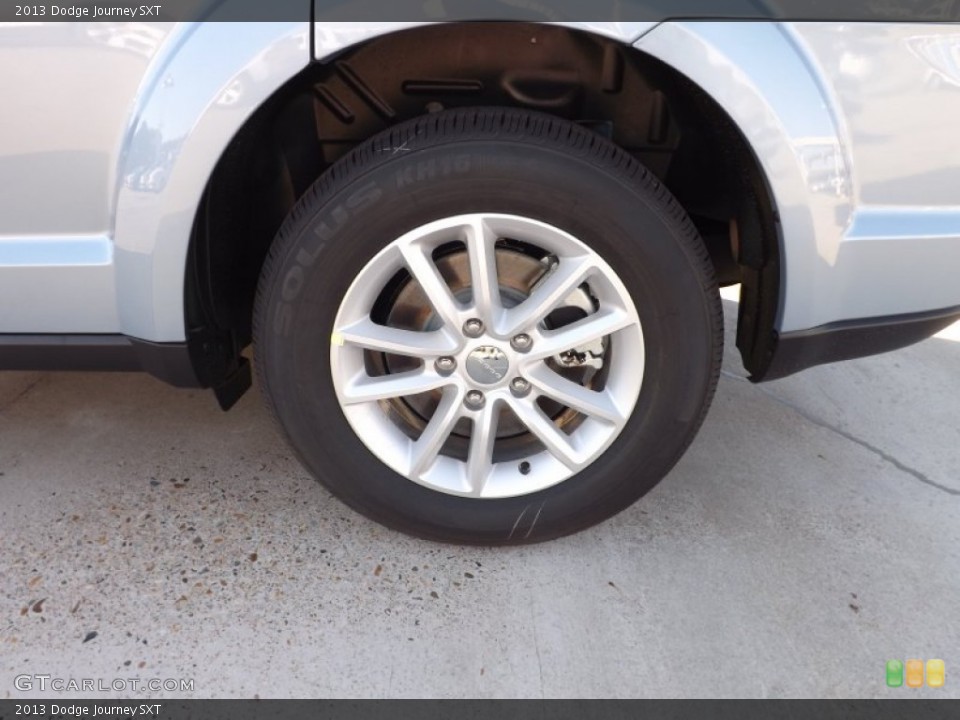 2013 Dodge Journey SXT Wheel and Tire Photo #73028269