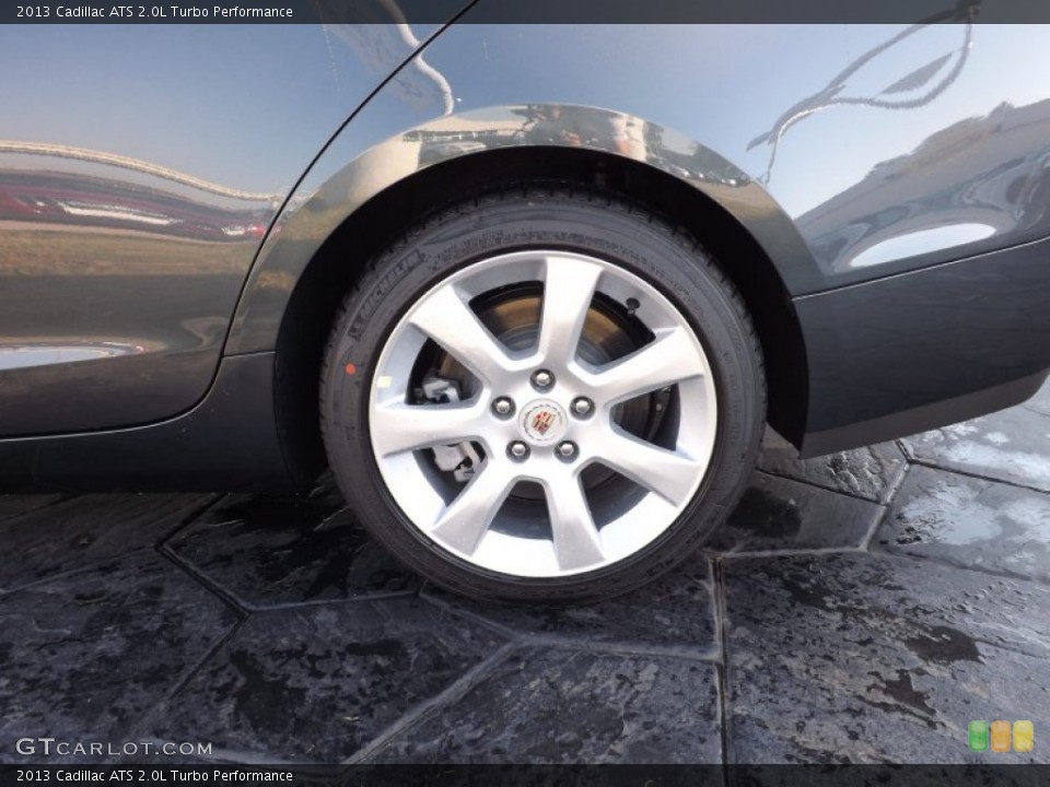 2013 Cadillac ATS 2.0L Turbo Performance Wheel and Tire Photo #73028872