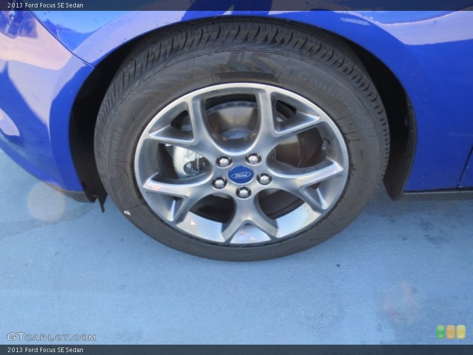 2013 Ford Focus SE Sedan Wheel and Tire Photo #73030426