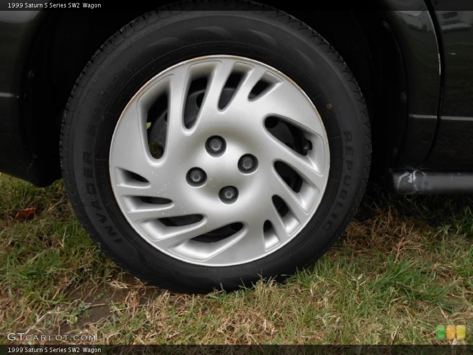 1999 Saturn S Series SW2 Wagon Wheel and Tire Photo #73034025