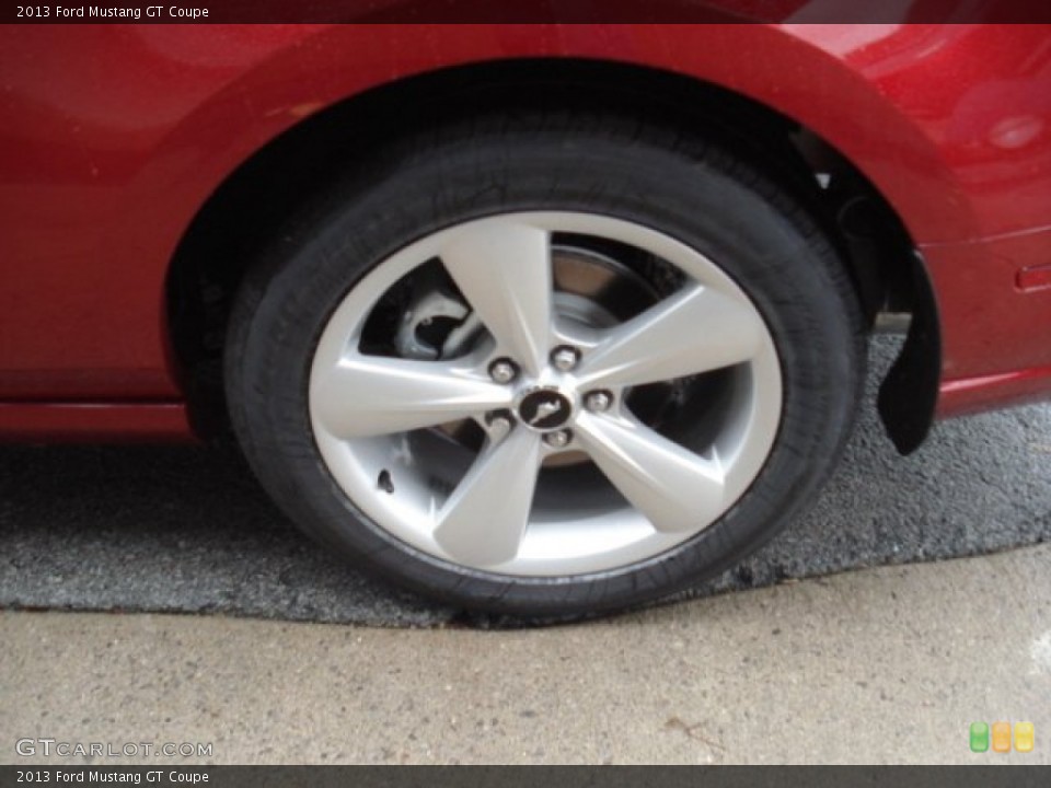 2013 Ford Mustang GT Coupe Wheel and Tire Photo #73034504