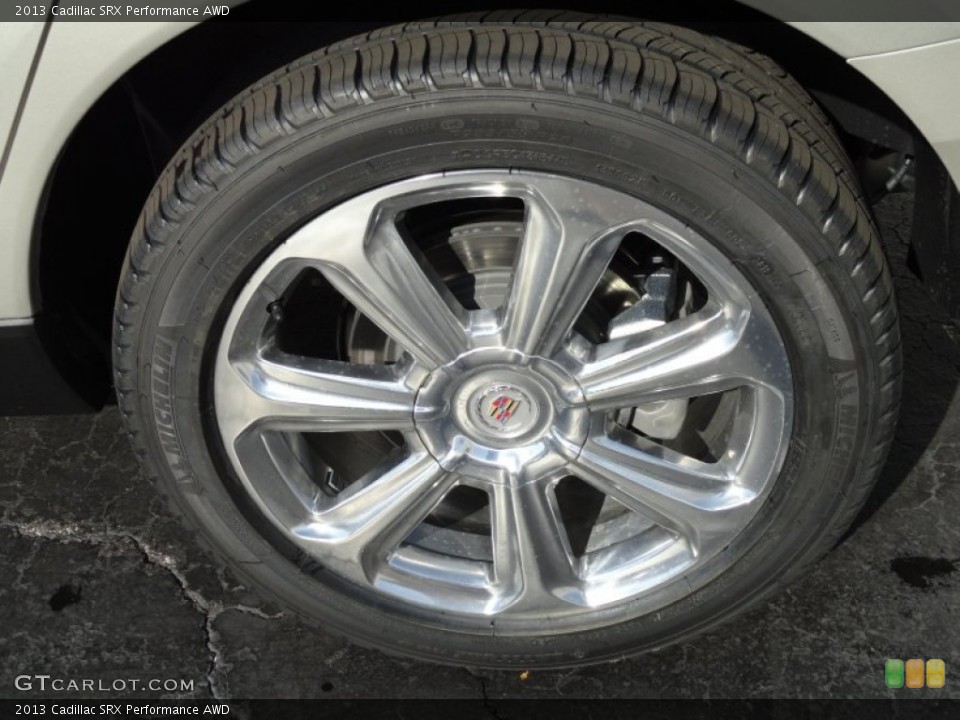 2013 Cadillac SRX Performance AWD Wheel and Tire Photo #73035670