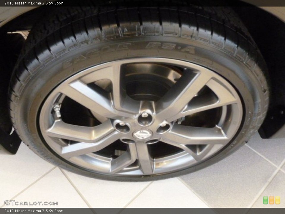 2013 Nissan Maxima 3.5 SV Sport Wheel and Tire Photo #73037914