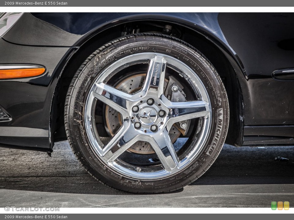 2009 Mercedes-Benz E 550 Sedan Wheel and Tire Photo #73039558