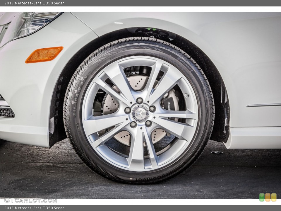 2013 Mercedes-Benz E 350 Sedan Wheel and Tire Photo #73040566