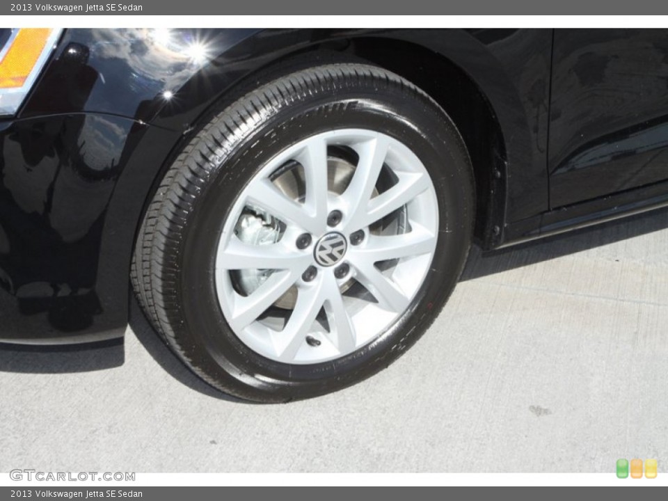 2013 Volkswagen Jetta SE Sedan Wheel and Tire Photo #73040632