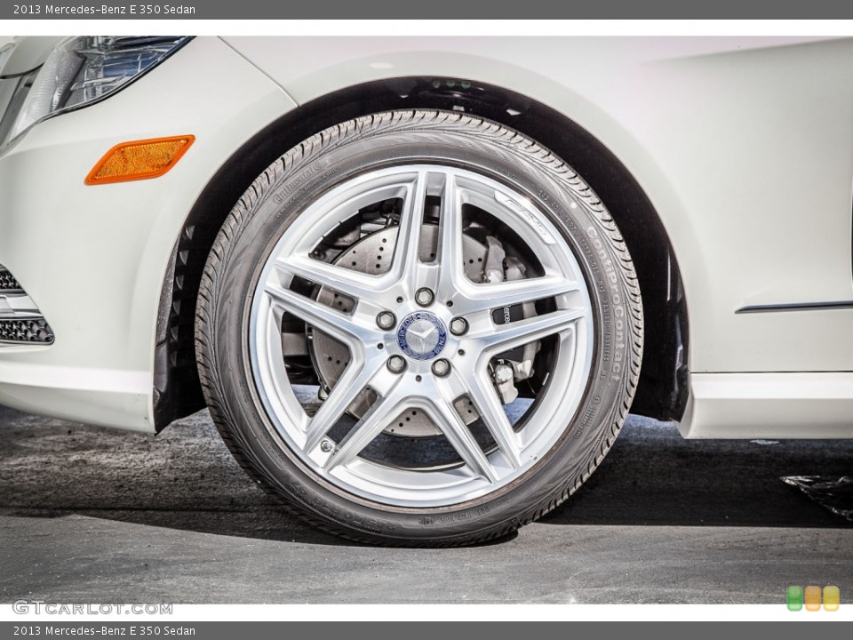 2013 Mercedes-Benz E 350 Sedan Wheel and Tire Photo #73040782