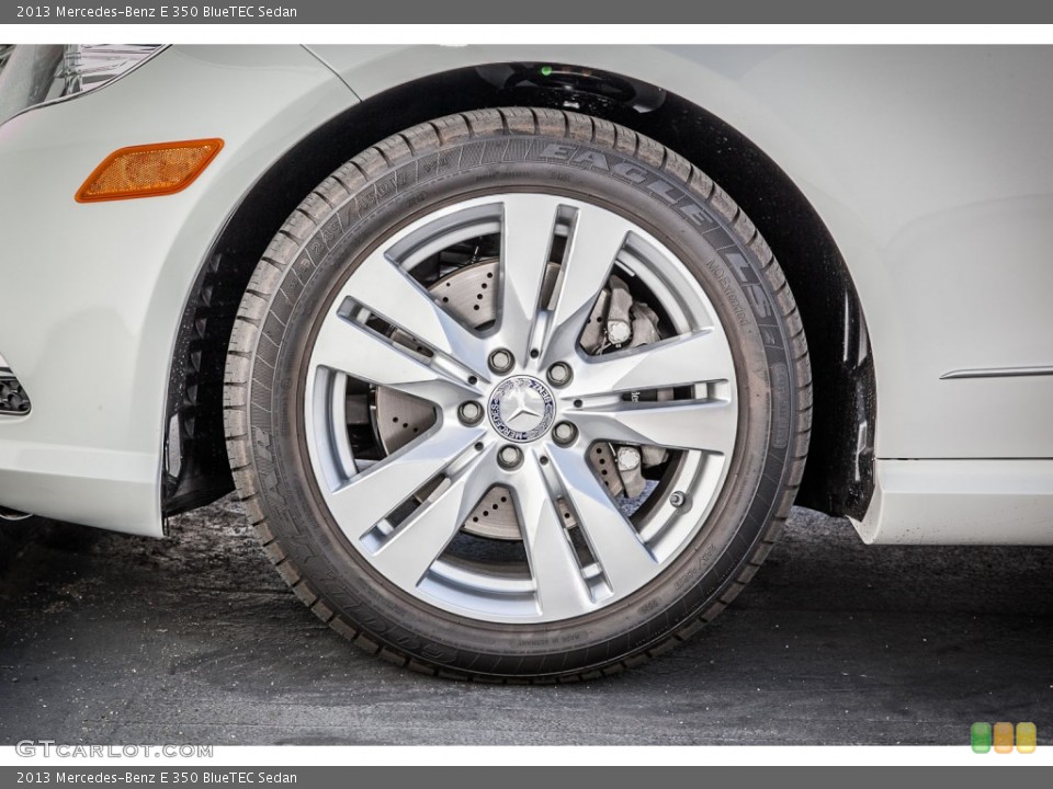 2013 Mercedes-Benz E 350 BlueTEC Sedan Wheel and Tire Photo #73041001