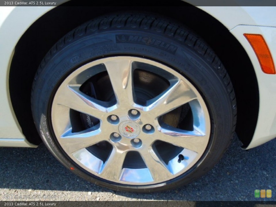 2013 Cadillac ATS 2.5L Luxury Wheel and Tire Photo #73045594