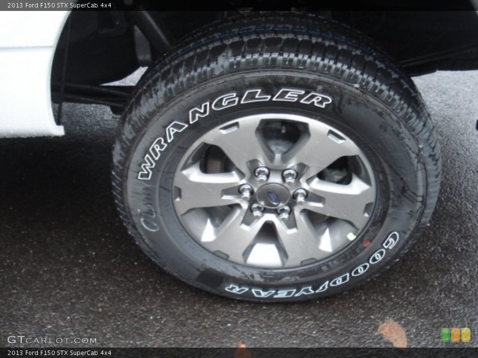 2013 Ford F150 STX SuperCab 4x4 Wheel and Tire Photo #73045840