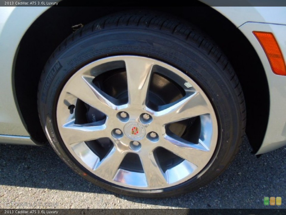 2013 Cadillac ATS 3.6L Luxury Wheel and Tire Photo #73046131
