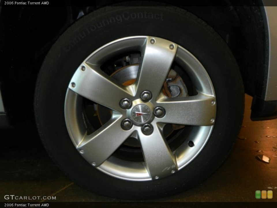 2006 Pontiac Torrent AWD Wheel and Tire Photo #73048993