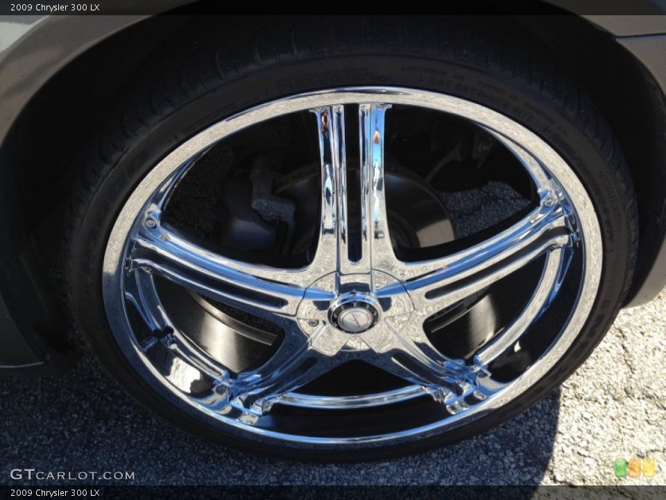 2009 Chrysler 300 Custom Wheel and Tire Photo #73050477