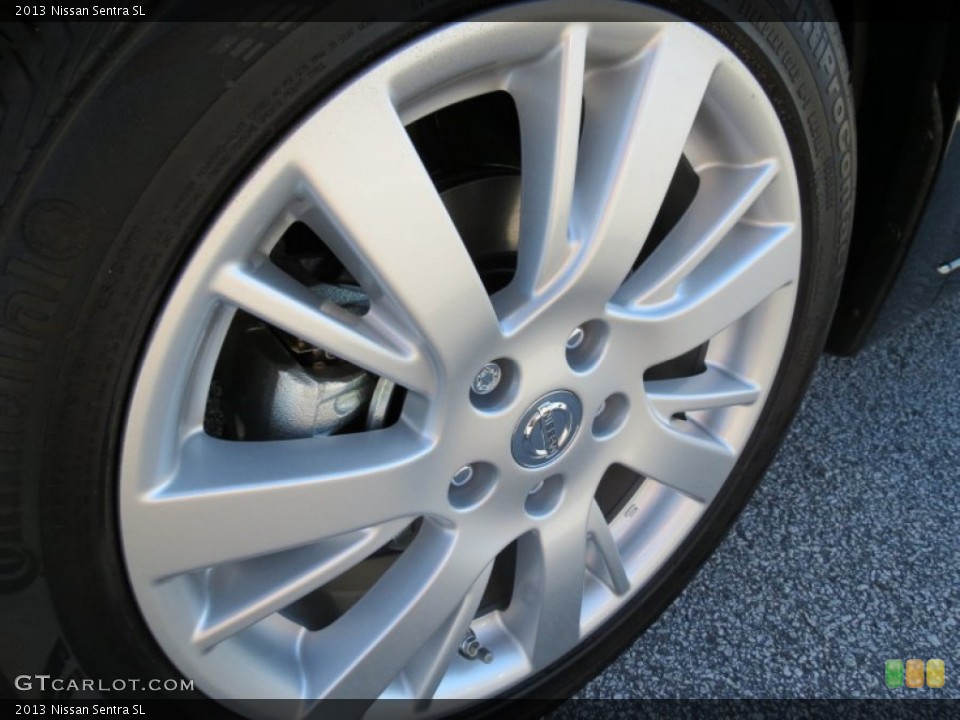 2013 Nissan Sentra SL Wheel and Tire Photo #73065129