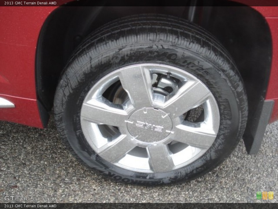2013 GMC Terrain Denali AWD Wheel and Tire Photo #73067049