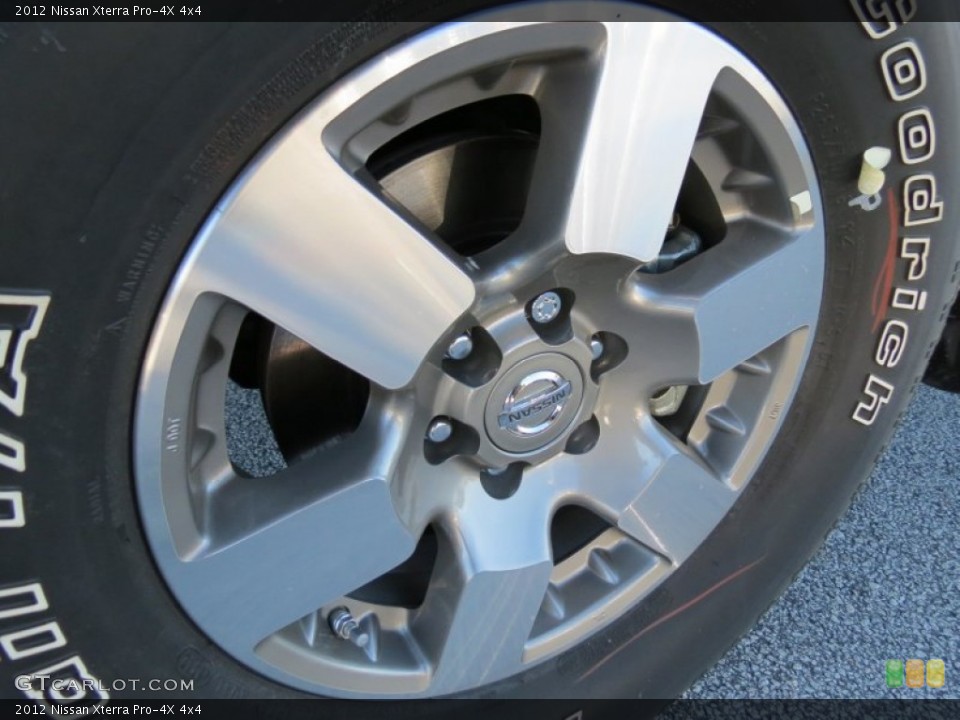 2012 Nissan Xterra Pro-4X 4x4 Wheel and Tire Photo #73068597