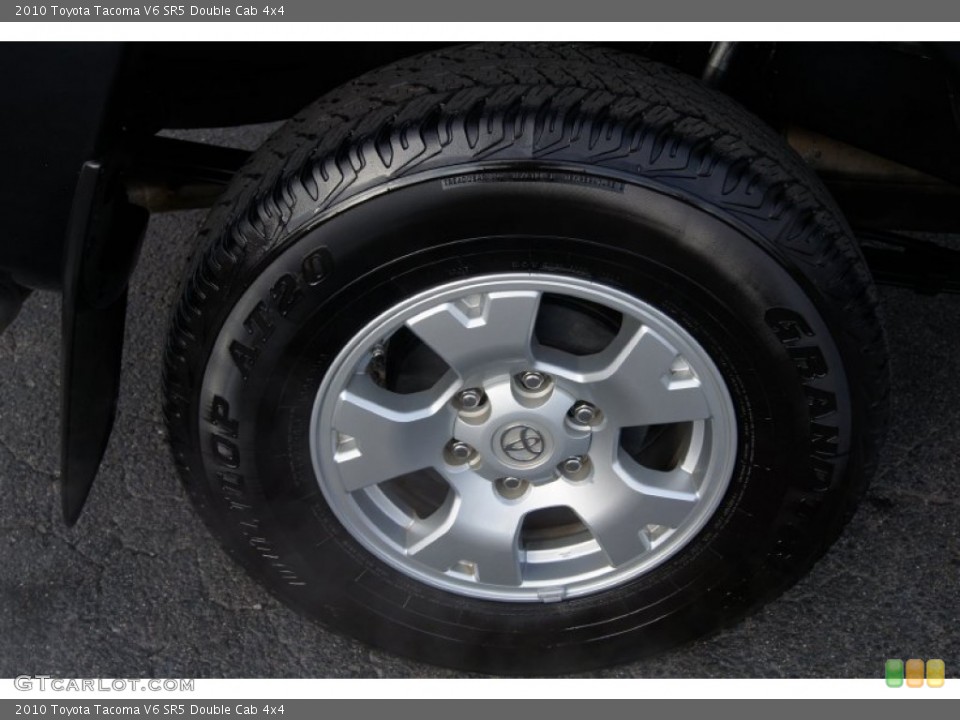 2010 Toyota Tacoma V6 SR5 Double Cab 4x4 Wheel and Tire Photo #73079054