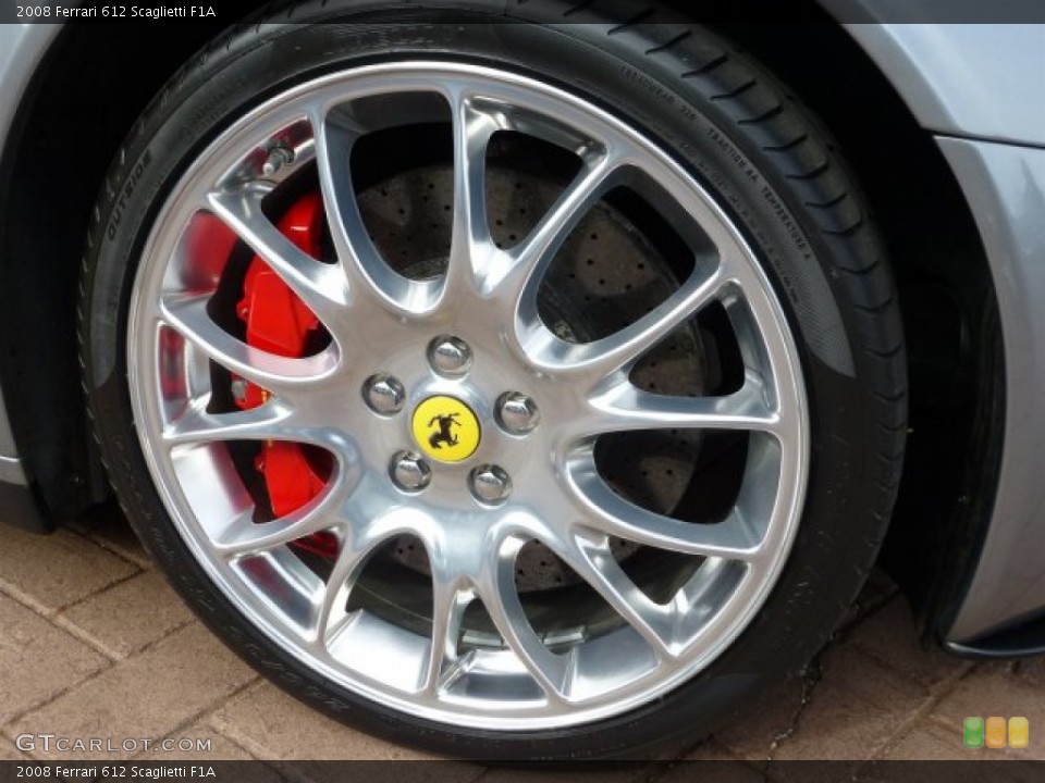 2008 Ferrari 612 Scaglietti F1A Wheel and Tire Photo #73079340