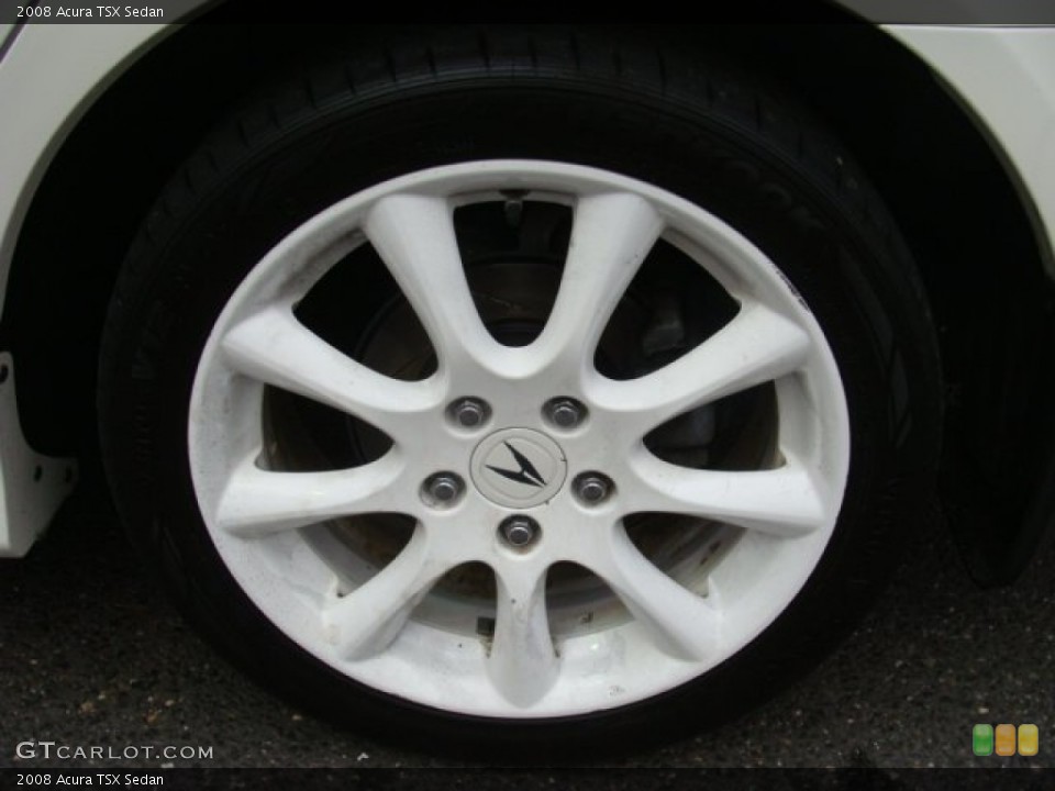 2008 Acura TSX Sedan Wheel and Tire Photo #73085274