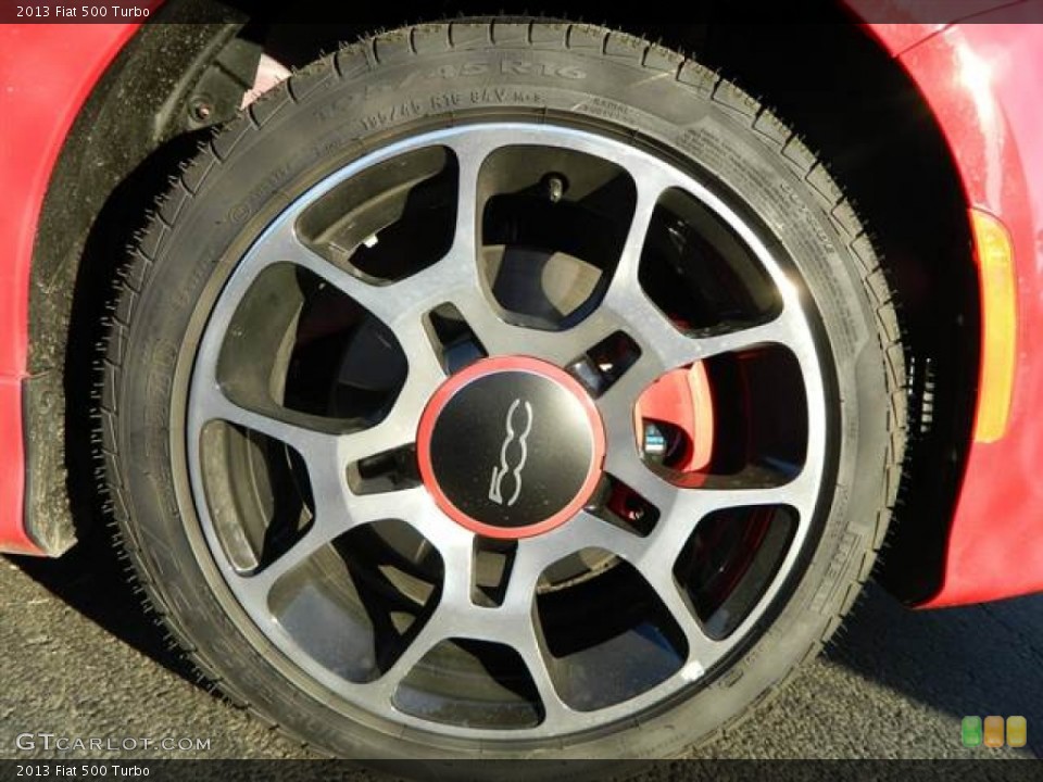 2013 Fiat 500 Turbo Wheel and Tire Photo #73087764