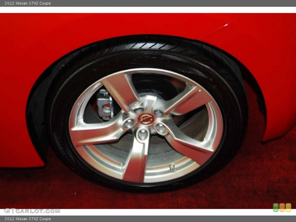 2012 Nissan 370Z Coupe Wheel and Tire Photo #73088055