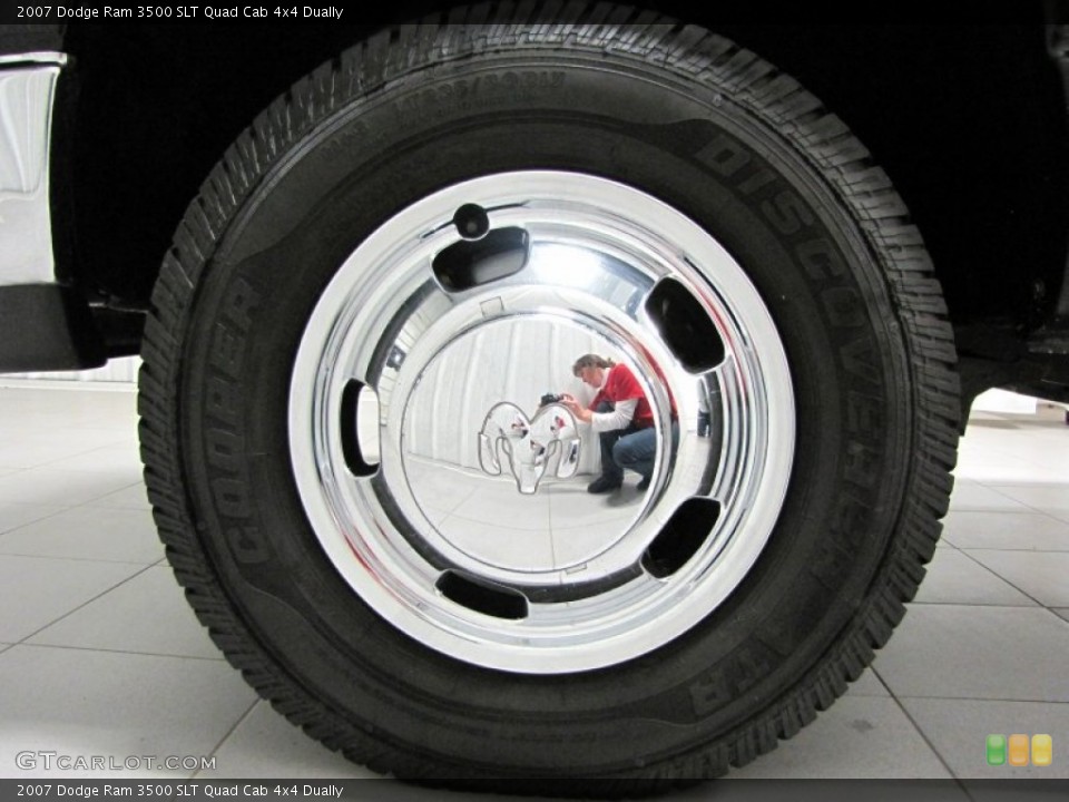 2007 Dodge Ram 3500 SLT Quad Cab 4x4 Dually Wheel and Tire Photo #73089840