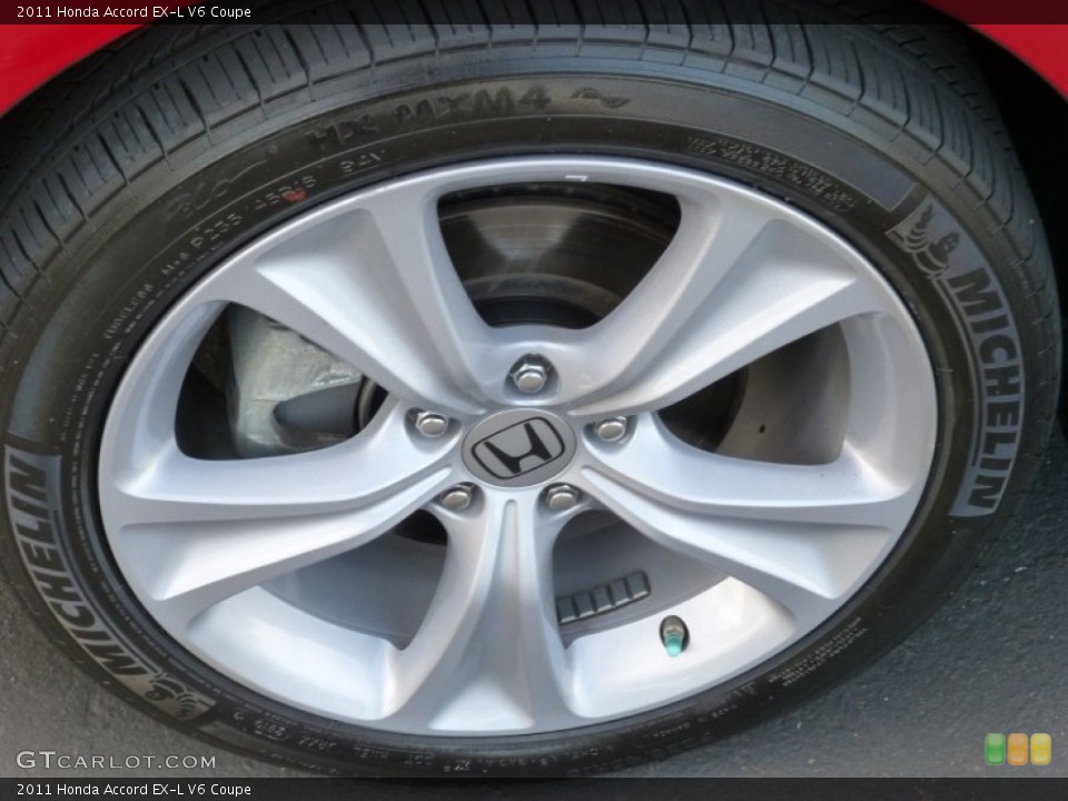 2011 Honda Accord EX-L V6 Coupe Wheel and Tire Photo #73091869