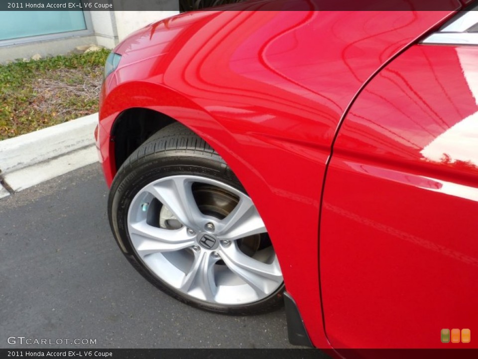 2011 Honda Accord EX-L V6 Coupe Wheel and Tire Photo #73092396