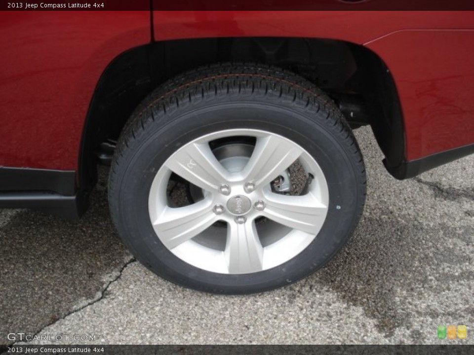 2013 Jeep Compass Latitude 4x4 Wheel and Tire Photo #73095453