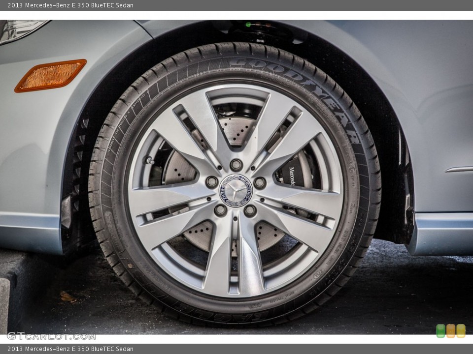 2013 Mercedes-Benz E 350 BlueTEC Sedan Wheel and Tire Photo #73097973