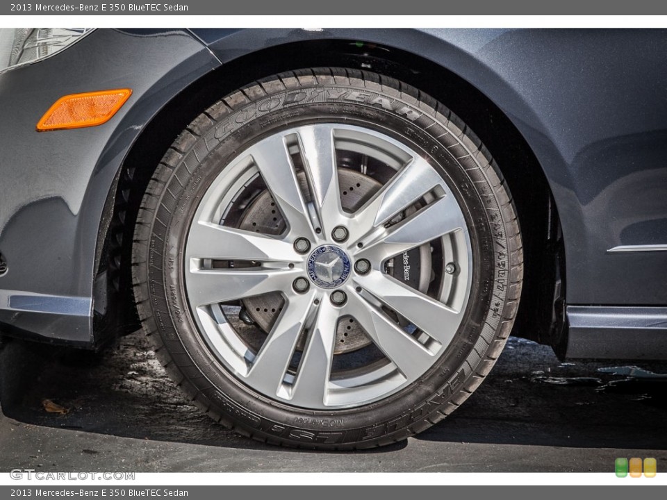 2013 Mercedes-Benz E 350 BlueTEC Sedan Wheel and Tire Photo #73098276