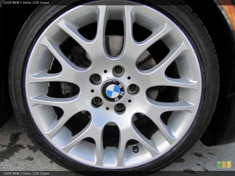 2008 BMW 3 Series 328i Coupe Wheel and Tire Photo #73099668