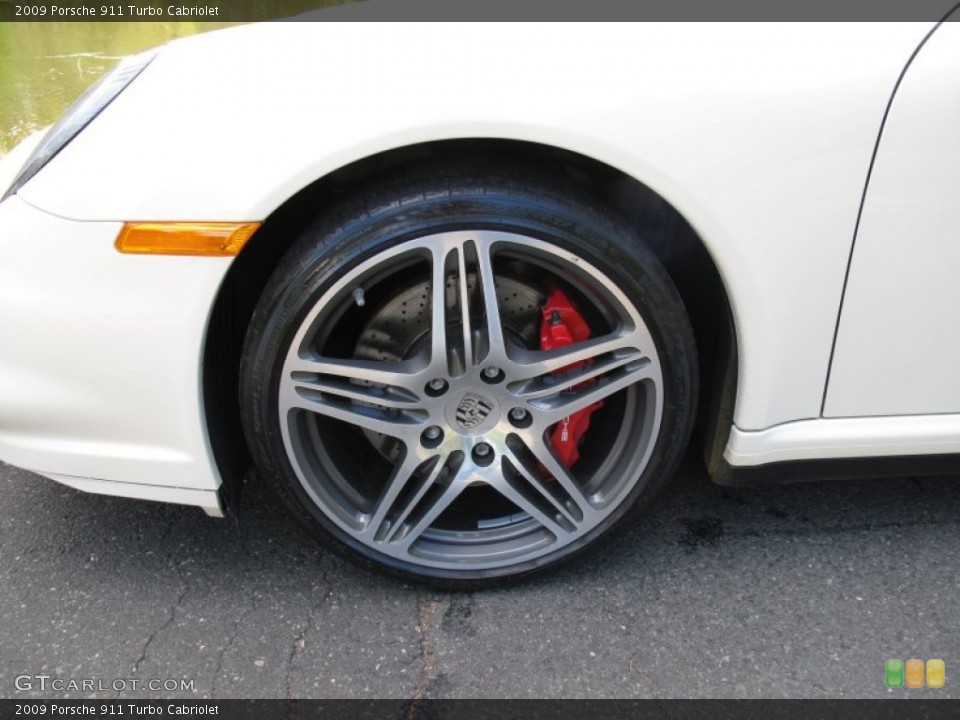 2009 Porsche 911 Turbo Cabriolet Wheel and Tire Photo #73119882