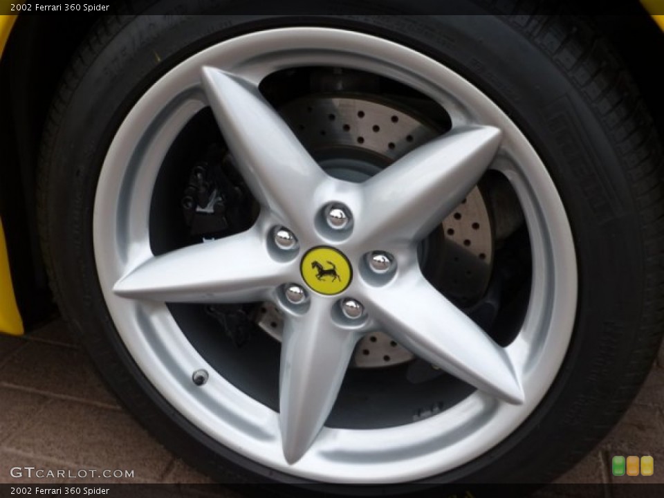 2002 Ferrari 360 Spider Wheel and Tire Photo #73120257