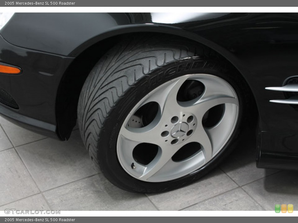 2005 Mercedes-Benz SL 500 Roadster Wheel and Tire Photo #73125738